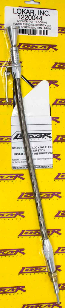 LOKAR 1220044 Anchor Tight Locking Oil Dipstick Ford 351W