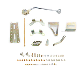 LOKAR CM4L60EBM Shifter GM 4L60E Chrome 16in Single Bend Lever