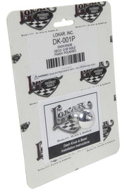 LOKAR DK-001P LOKAR Dash Knob Deco 3/16 Inch Bore Polished Aluminum with Set Screw - Part Number DK-001P