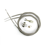 LOKAR EC-80FHT Universal E-Brake Cables Stainless