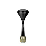 LOKAR ES6L80FXMB ES Shifter GM 6L80 6in Lever Mushroom Knob