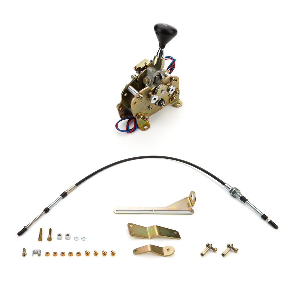 LOKAR ES6R80HMB Shifter Ford 6R80 Chrome 4in Straight Lever