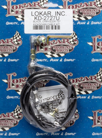 LOKAR KD-2727U Universal Throttle Cable Chrysler 727 Black