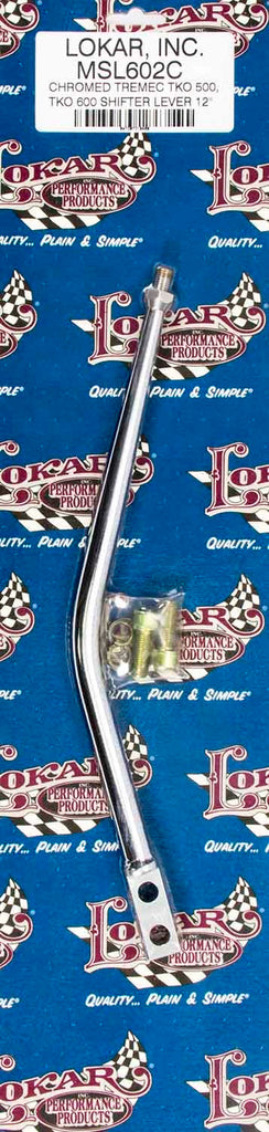 LOKAR MSL602C Shift Lever TKO 500-600 Aluminum 12in chrome