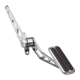 LOKAR SG-6007 Chrome Gas Pedal W/Rubbe