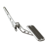 LOKAR SG-6016 XL Chrome Steel Throttle Pedal - Spr. Loaded