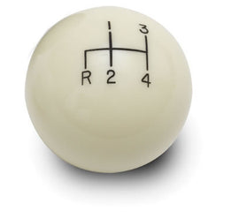 LOKAR SK-6890 2in Shift Knob Ivory 4 Speed