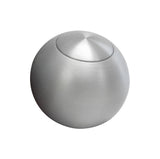 LOKAR SK-6920 2in Shift Knob Solid Round Brushed w/Button