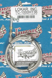 LOKAR TC-1000HT36 Hi-Tech Throttle Cable 36in