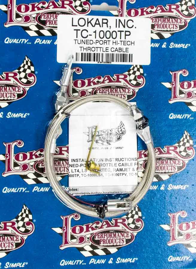LOKAR TC-1000TP Tuneport Throttle Cable