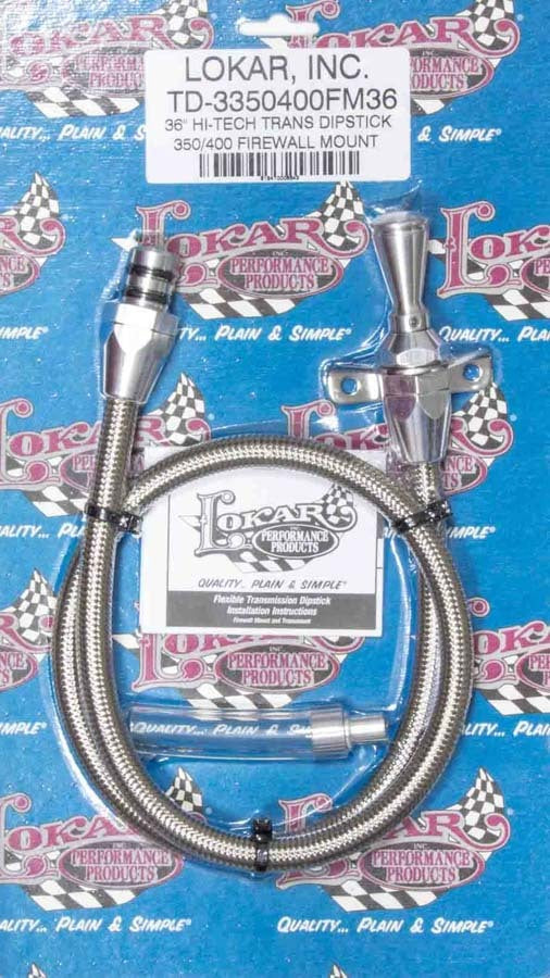 LOKAR TD-3350400FM36 36in Trans Dipstick 350/400 Firewall Mount