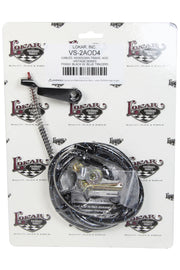LOKAR VS-2AOD4 Vintage Series Ford Aod Kickdown Cable Black