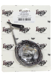 LOKAR VS-2AOD5 Vintage Series Ford Aod Kickdown Cable Black