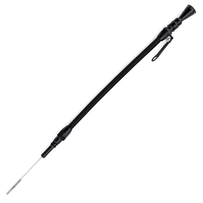 LOKAR X1220027 LOKAR Anchor Tight Locking Stainless Steel Oil Dipstick for Big Block Chevy - Black