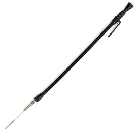 LOKAR X1220227 LOKAR Anchor Tight Locking Engine Dipstick for GM LS-Series - Black Anodized Aluminum with Braided Stainless Construction