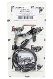 LOKAR XDP-1000U Duo-Pak Univ. Throttle Cable w/Brackets Black