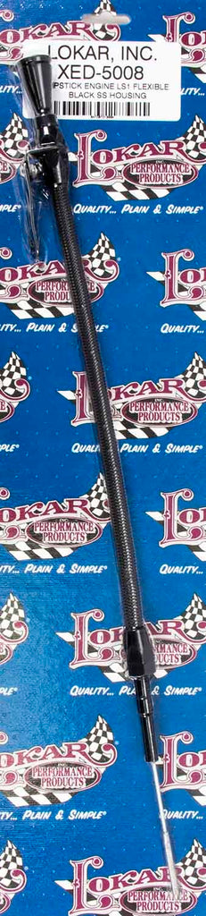 LOKAR XED-5008 Flexible Engine Dipstick Black GM LS1