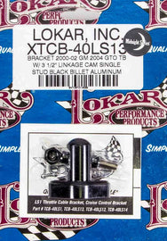 LOKAR XTCB-40LS13 LS1 Throttle Cable Bracket Black