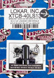 LOKAR XTCB-40LS13 LS1 Throttle Cable Bracket Black