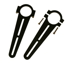 LONGACRE 52-22540 Mirror Bracket Long Slot 1-3/4in. Bar