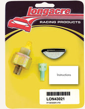 Load image into Gallery viewer, LONGACRE 52-43021 Fuel Pressure Sender 1/8in NPT 4psi