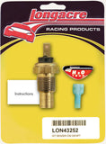 LONGACRE 52-43252 Water Temp Sender 3/8in. NPT 230 Deg