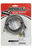 LONGACRE 52-45040 Steel Braided Gauge Line 48in