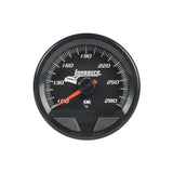 LONGACRE 52-46744 Waterproof SMI Water Temp Gauge 100-280f