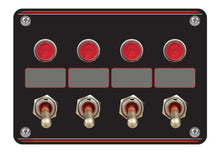 Load image into Gallery viewer, LONGACRE 52-48865 Accessory Panel Black Switch w/Pilot Light