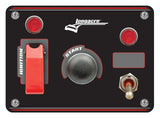 LONGACRE 52-48866 Ignition Panel Black w/ 1 Acc and Pilot Light