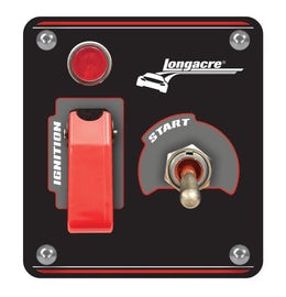 LONGACRE 52-48963 Ignition Panel Black Switch w/Pilot Light