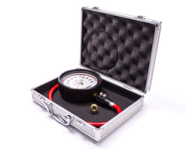 LONGACRE 52-52000 Tire Gauge 0-60PSI 4.5in GID Dual Bleed Pro
