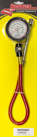 LONGACRE 52-52063 Tire Gauge 0-100PSI 2.5 in GID Deluxe Foot Valve