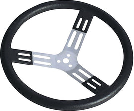LONGACRE 52-56820 15in. Steering Wheel Black With Bumps Nat. Fi