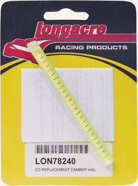 LONGACRE 52-78240 Replacement Camber Vial