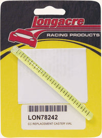 LONGACRE 52-78242 Replacement Caster Vial