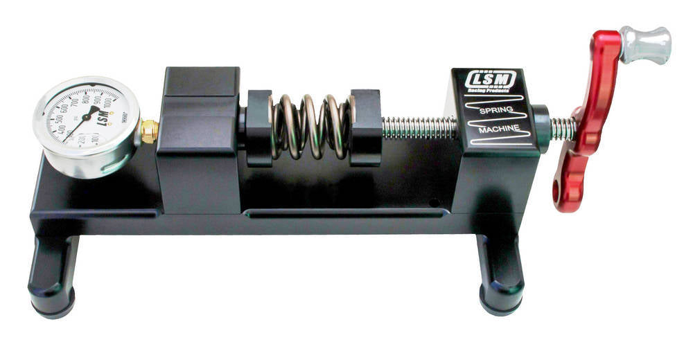 LSM RACING PRODUCTS SM-600 Bench Top Valve Spring Tester w/0-600# Gauge