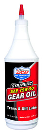 LUCAS OIL 10047 75w90 Synthetic Gear Oil 1 Qt