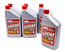 LUCAS OIL 10082-6 Synthetic 5w20 Oil 6x1 Qt