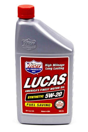 LUCAS OIL 10082 Synthetic 5w20 Oil 1 Qt