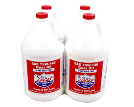 LUCAS OIL 10122-4 Synthetic 75w140 Trans/ Diff Lube 4x1 Gal