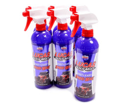 LUCAS OIL 10160-6 Slick Mist Speed Wax Case 6x24oz