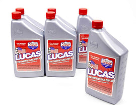 LUCAS OIL 10179-6 Synthetic 0w30 Oil 6x1 Qt