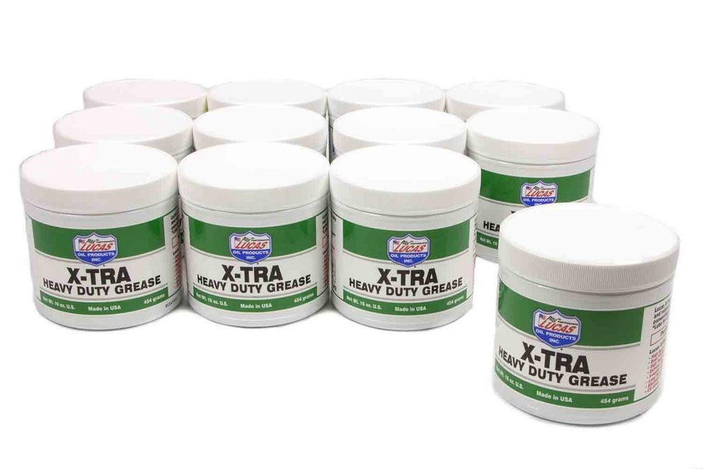 LUCAS OIL 10330-12 X-Tra Heavy Duty Grease 12x1 Tub