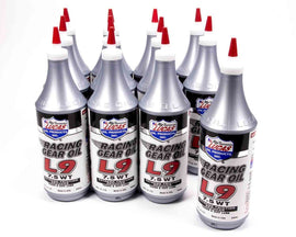 LUCAS OIL 10456-12 Synthetic L9 Racing Gear Oil 12x1 Qt