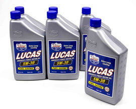 LUCAS OIL 10474-6 SAE 5w30 Motor Oil 6x1 Quart