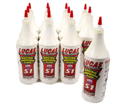 LUCAS OIL 10488-12 Synthetic S1 Suspension Oil 2.5 WT 12x1 Qt