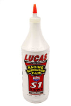 Load image into Gallery viewer, LUCAS OIL 10488 Synthetic S1 Suspension Oil 2.5 WT 1 Qt