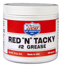 Load image into Gallery viewer, LUCAS OIL 10574 Red N Tacky Grease 1lb Tub