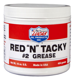 LUCAS OIL 10574 Red N Tacky Grease 1lb Tub